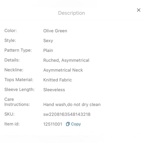 SheIn One Shoulder Crop Top & Ruched Pencil Skirt 4 - Picture 5 of 5